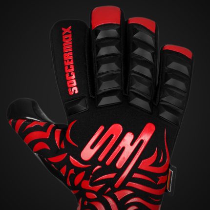 Max-Defense-Pro-Goalkeeper-Gloves-red-color