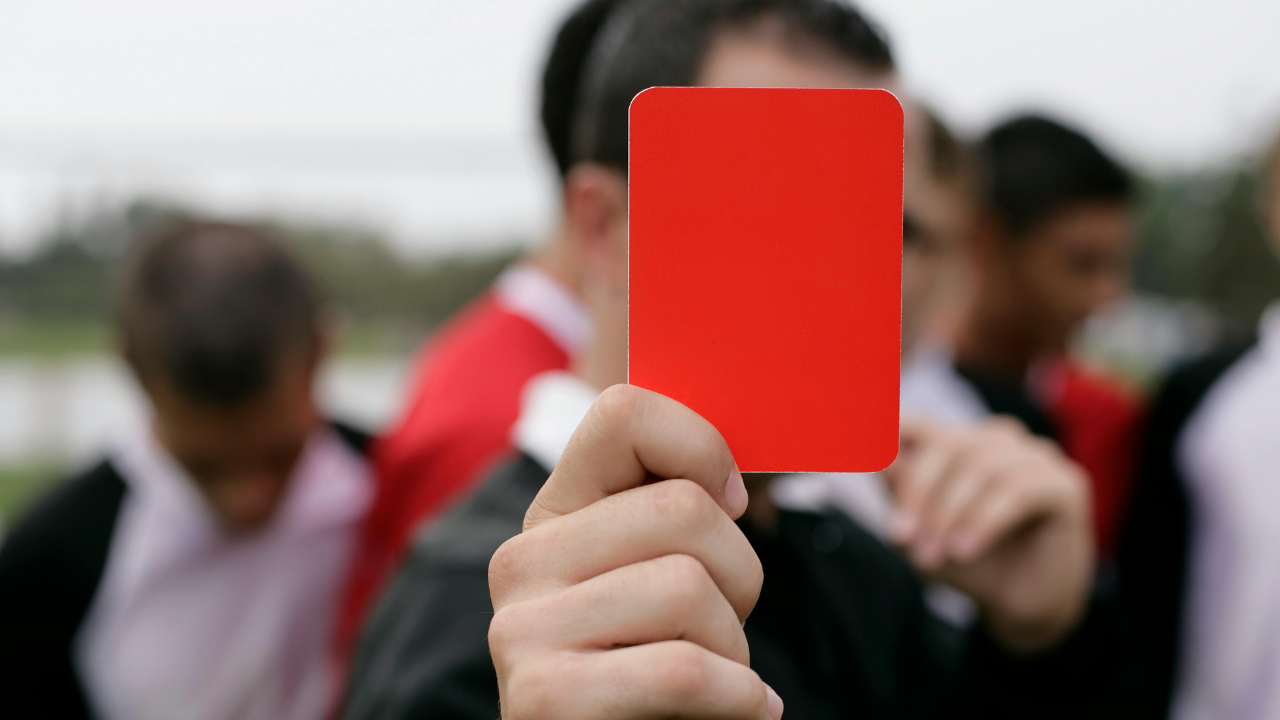 What Does a Red Card Mean in Soccer